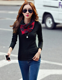 短袖高领 T恤 女装 服饰内衣 【行情 价格 评价