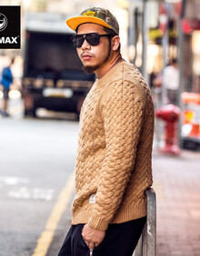 棕色潘·麦克斯(PANMAX) 大码男装 男装 服饰