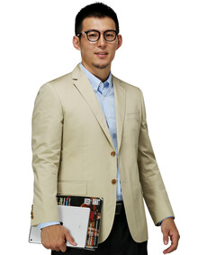 米色西服 男装 服饰内衣