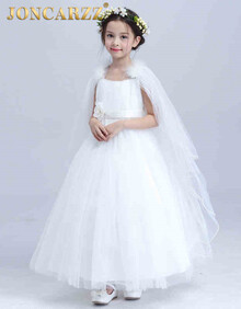 儿童婚纱礼服蓬蓬裙】价格_图片_品牌