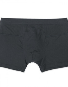 男士内裤莫代尔四角u凸湿透气魅力男式平角裤木代尔纯色男夏 h375铁灰