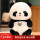 贝贝熊猫（带吊牌标签）