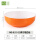 6.5英寸橙白韩式碗