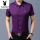 短袖8090紫色