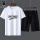 UMF短衣袖白+黑色短裤