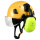 黄色帽+透明镜+G07E耳罩