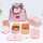 粉色-福袋包4件套 2层 1200ml