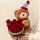 45cm生日熊+11朵红玫瑰
