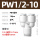 PW1/2-10(公英制转换)(5个装)