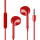【LK06手机耳机3.5mm】红色
