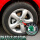 改装帕萨特轮毂绿色（凸的）：6.5cm