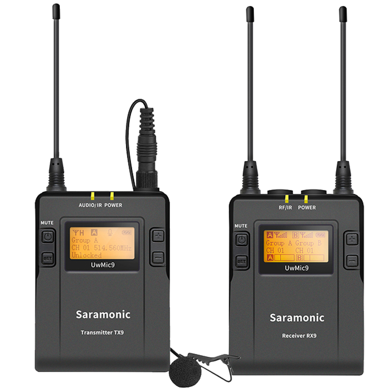 ѣSaramonic  UwMic9 㲥˷С۷һһ ֱֻƵɷ¼뻰Ͳרҵ豸