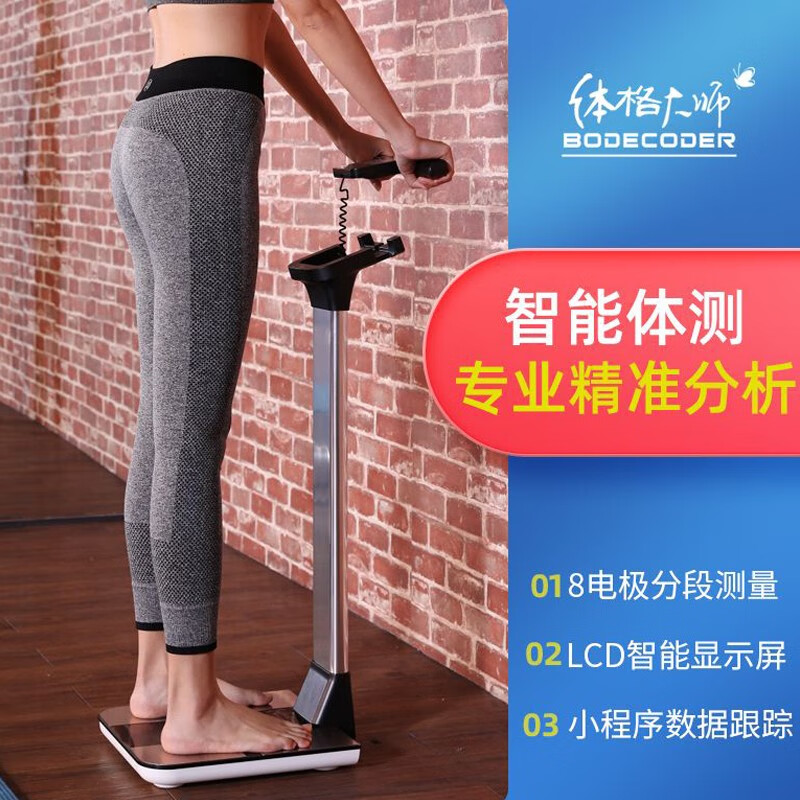 体格大师体脂称健身房体测仪脂肪测量仪体脂秤人体成分分析仪分析体测