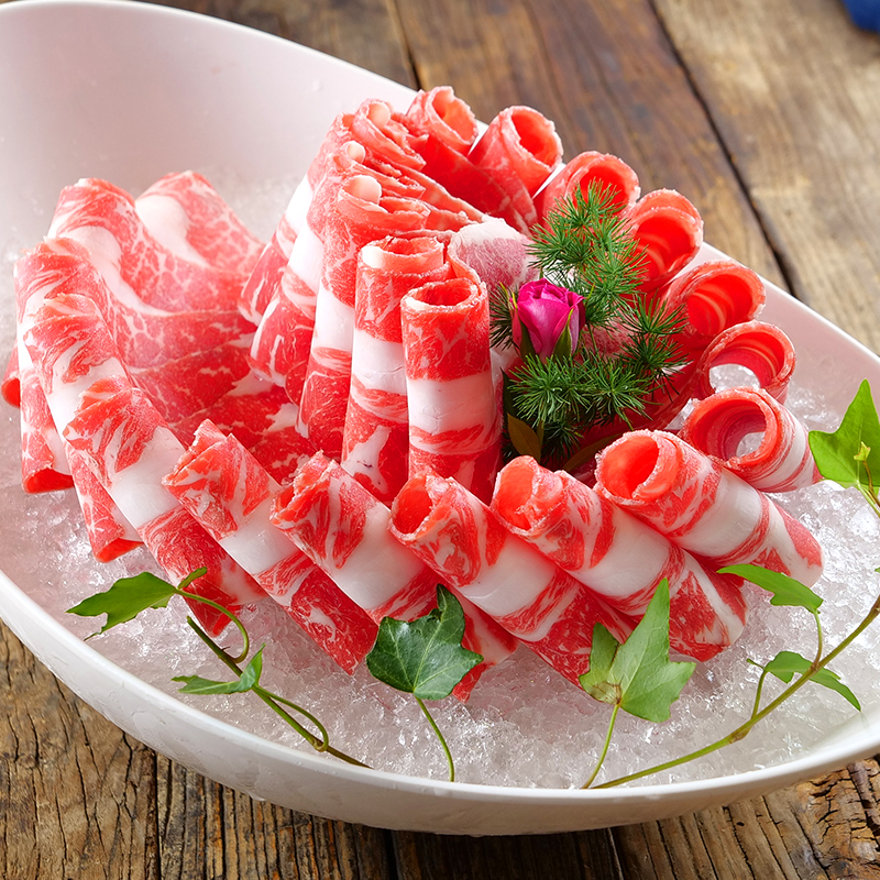 额尔敦牛肉卷火锅食材