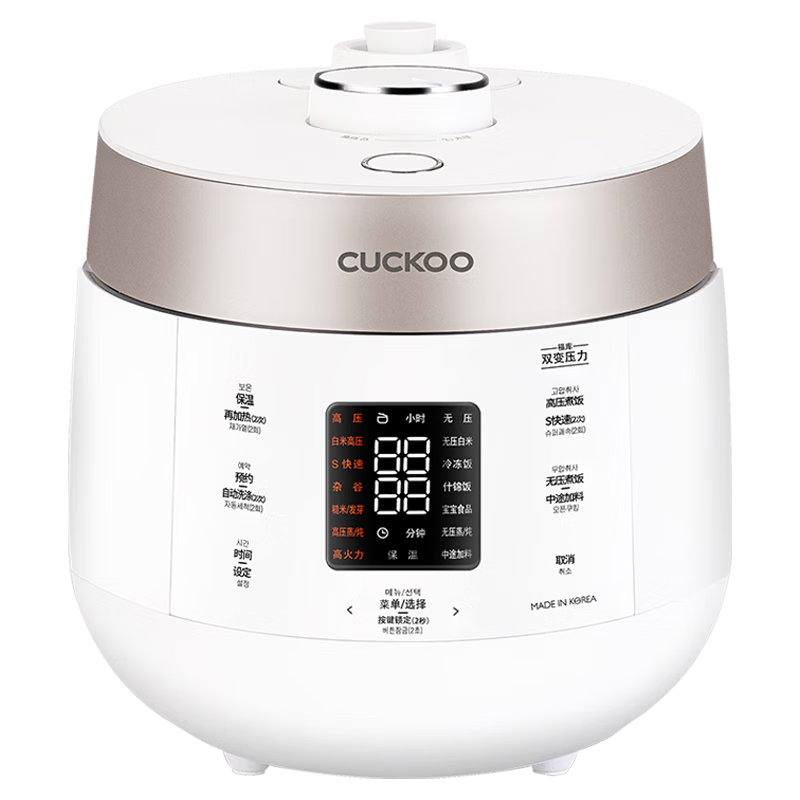 ⣨CUCKOO緹Һԭװڼõ緹๦ܸѹѹлԤԼ˫ѹճڵ緹 CRP-ST0611FW 3L