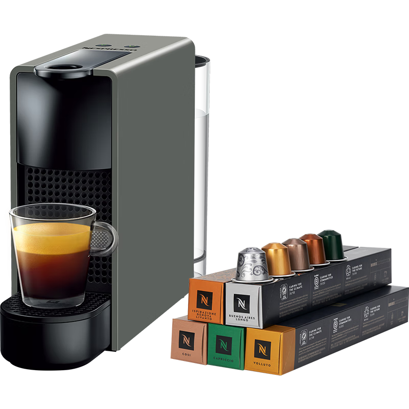 Nespresso˹ ҿȻҿװ Essenza miniʽȫԶð칫nesȻ C30ɫʽŨ5װ