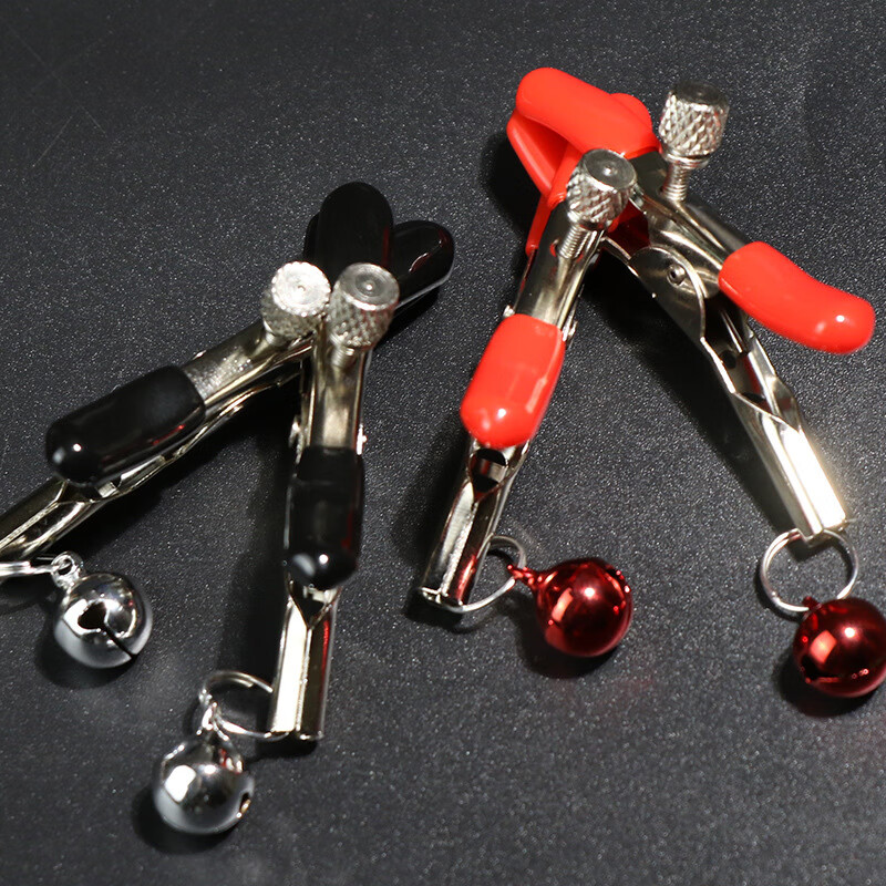 Зажимы для сосков с перьями Concorde Sweet Caress, черные 5700690010 - Concorde - Зажимы для сосков - Купить