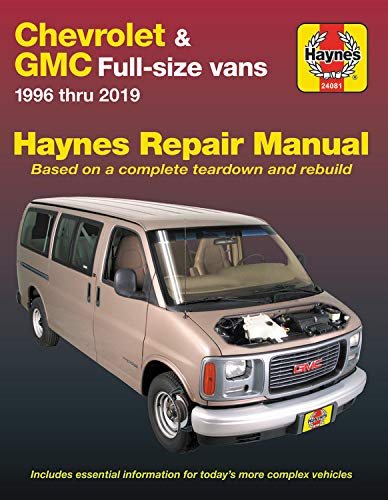 预订 Chevrolet & GMC Full-Size Vans 1996 Thru 2019 Haynes Repair Manual: 1996 Thru 2019 - Based截图