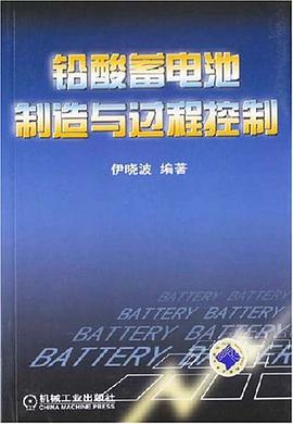 铅酸蓄电池制造与过程控制 伊晓波 编 机械工业出版社 9787111144151