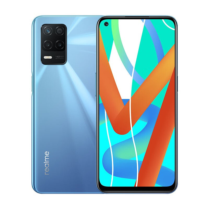 opporealmev13,opporealmev11 realme 真我 v13 oppo旗下 5g全网通手机 天青色 8gb 128gb