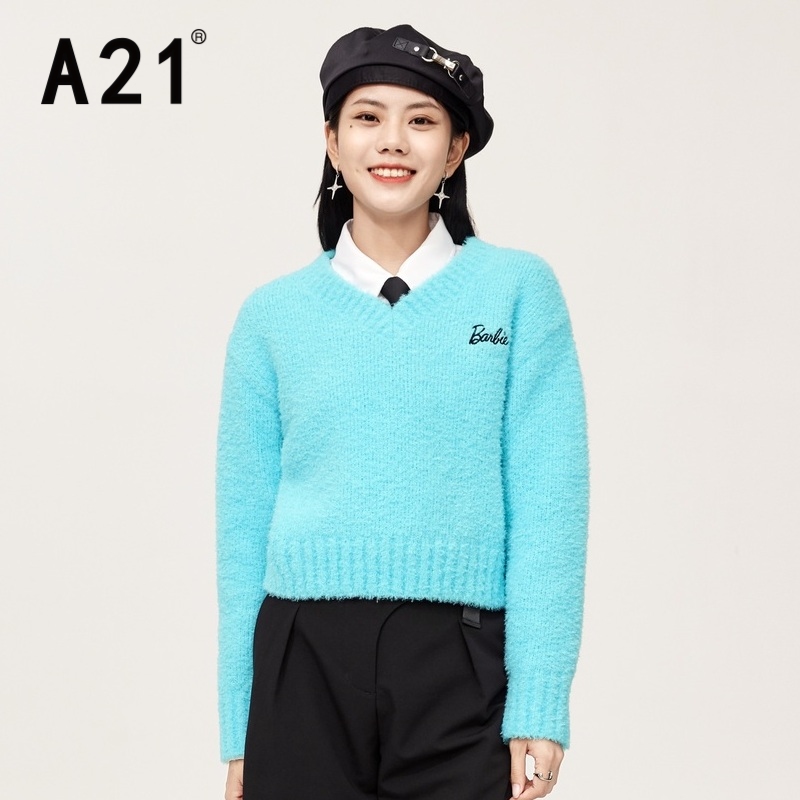 A21 女士短款毛衣 F413243021 49元包邮