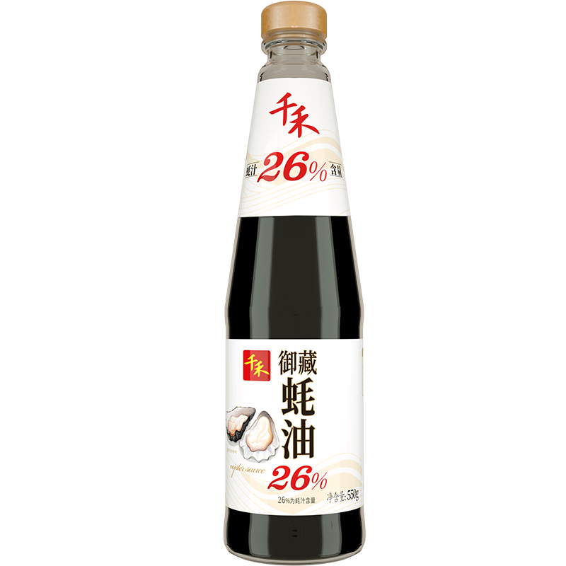 PLUS会员：千禾 御藏蚝油 26%蚝汁含量 510g