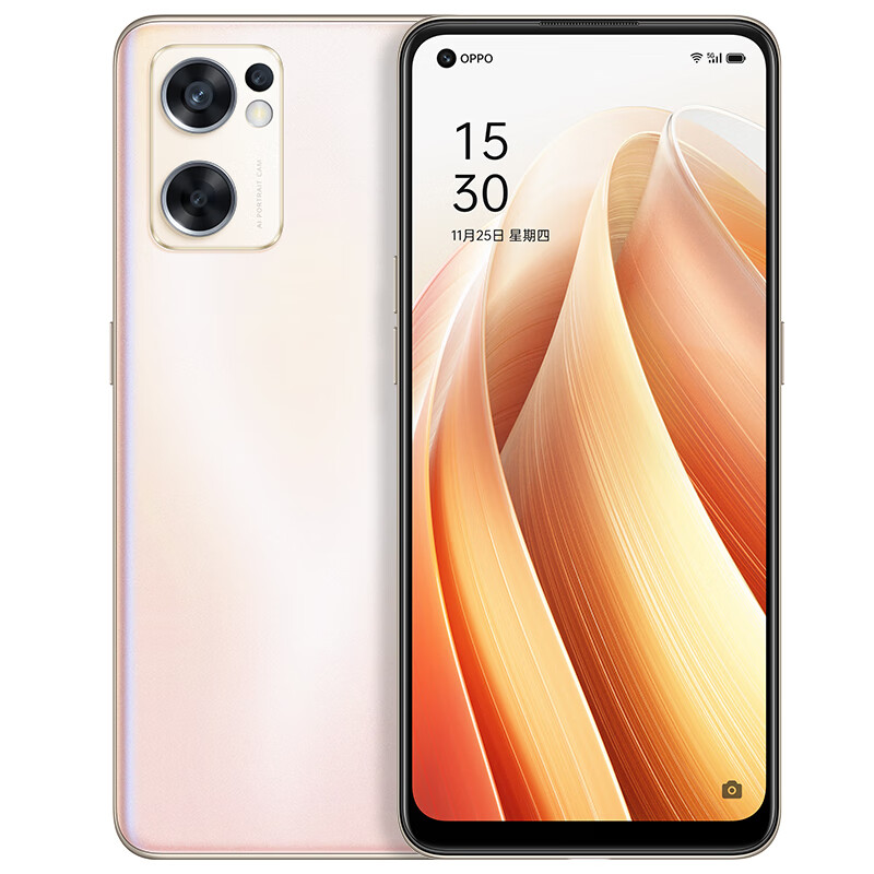 oppo手机reno1,opporeno2手机 opporeno7se5g全网通手机拍照游戏智能电竞手机opporeno7se晨曦金8128