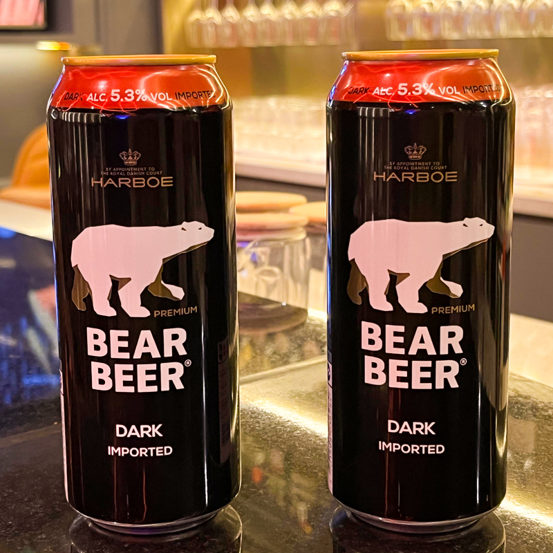 豪铂熊bearbeer黑啤酒500ml24听整箱装德国进口
