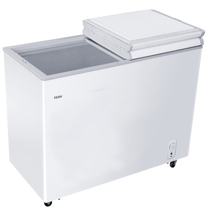 haier/海尔冰柜双温215升大容量冷柜冷藏冷冻双箱双温柜小冰柜商用