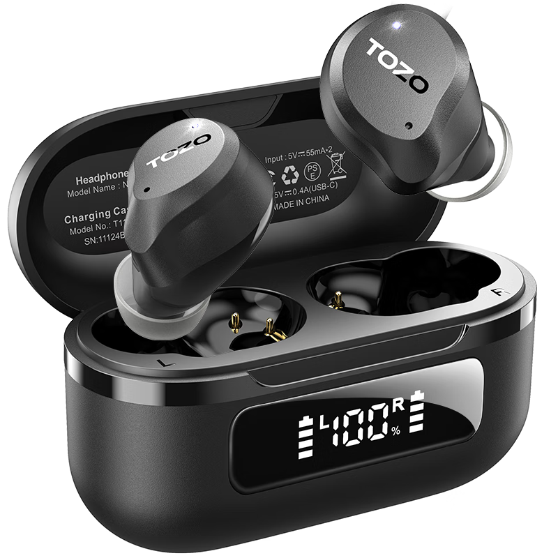 TOZO NC9ʽ52Сʱ߱IPX8ˮ˶ƻΪС