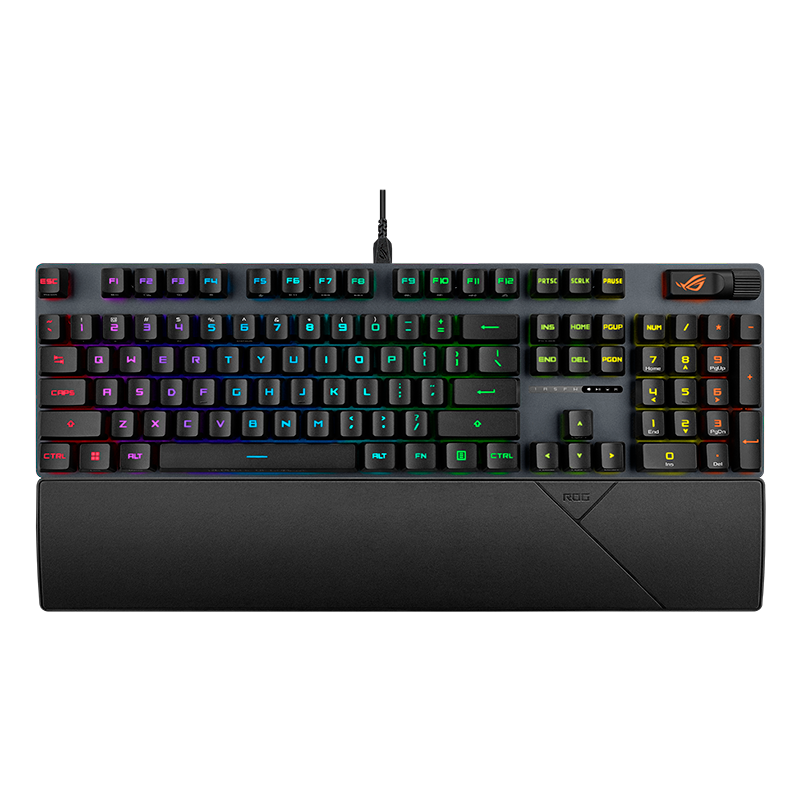 ROG2 RXе ߵ羺Ϸ RGB ߷ ˮ104 ɲж FPS/ 2 RX PBT ᡾95ۡRGB