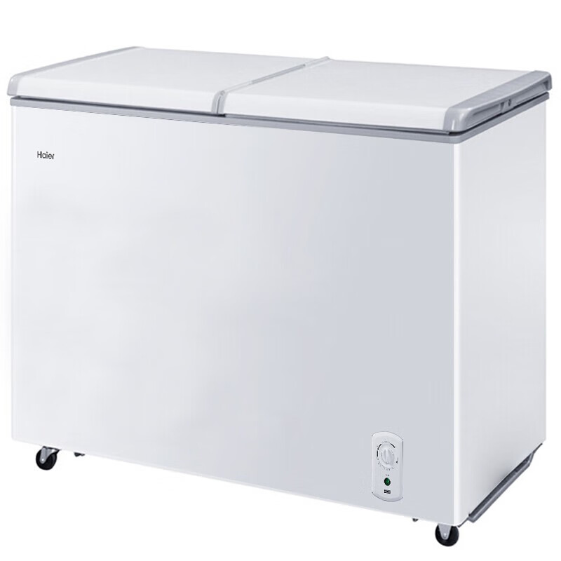 haier/海尔冰柜双温215升大容量冷柜冷藏冷冻双箱双温柜小冰柜商用