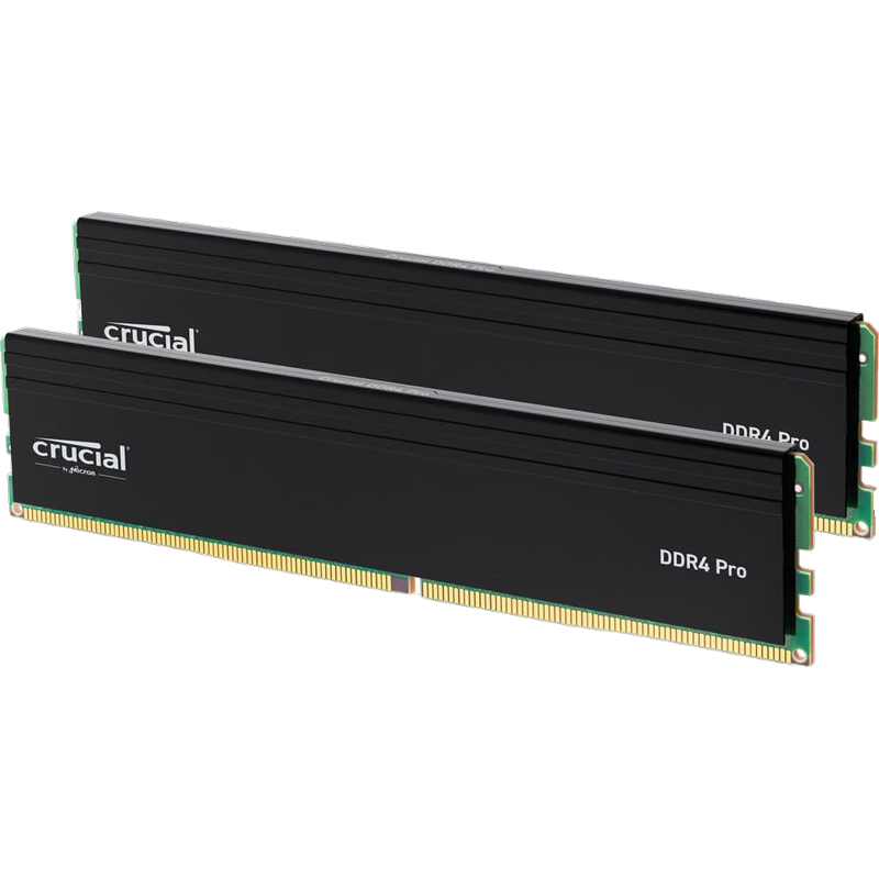 Crucial 32GBװDDR4 3200MHz̨ʽڴ 216GBܵ羺ɢ 288ӢضAMD 32GB Kit (2x16GB) with Heat Spreader