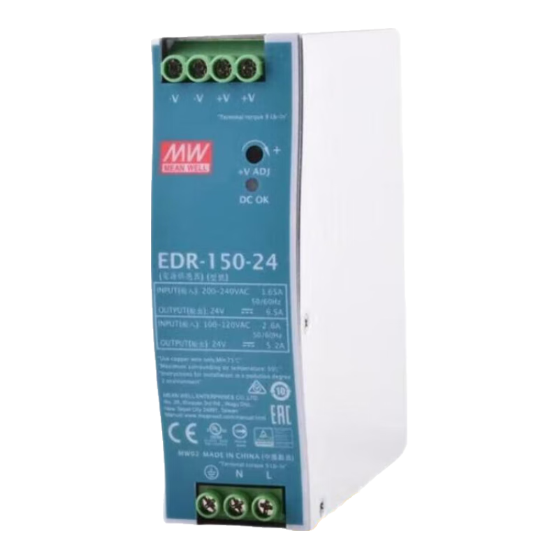 γMEANWELLEDR-150-24صԴѹ찲װѹ24V6.5A