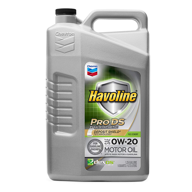 雪佛龙 chevron 金富力全合成机油 prods 0w-20 5qt 美国原装进口