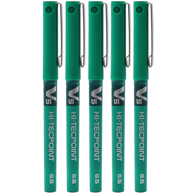 ֣PILOTBX-V5ɫԱ0.5mmֱҺʽǩֱСv5ѧˢˮʸֵľװ 5֧