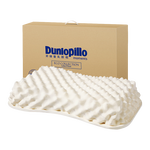 鄧祿普（Dunlopillo） 【斯里蘭卡進(jìn)口】天然乳膠枕芯 波浪曲線頸椎枕透氣舒睡乳膠枕頭 ECO 蝶型按摩護(hù)頸枕 斯里蘭卡