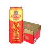 TSINGTAO 青島啤酒 千禧臨門 啤酒 500ml*12聽