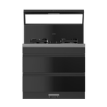 美的（Midea）出品華凌小透明集成灶集成消毒柜 集成灶一體式家用二星消毒高性能變頻21風量5.2KW燃氣灶雙灶定時 【全新升級小透明系列】自清潔WD26S天然氣
