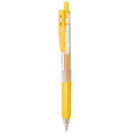ZEBRA 斑馬牌 JJ15 按動(dòng)中性筆 黃色 0.5mm 單支裝