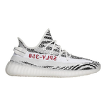 阿迪達(dá)斯Yeezy椰子350春夏白斑馬女鞋同款跑步鞋CP9654UK5碼38
