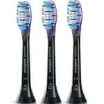 飛利浦（PHILIPS）電動牙刷刷頭 G3智臻護(hù)齦型刷頭 HX9053/96 3支裝 黑色 適配鉆石7系、9系、AI刷頭