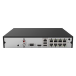 HIKVISION ?？低?DS-7808N-K1/8P 網(wǎng)絡(luò)監(jiān)控錄像機(jī) 8路 黑色