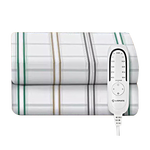 艾美特（AIRMATE）雙人雙控排潮除螨智能定時無紡布電熱毯電褥子2*1.8m【加熱床墊】
