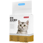 京東京造 3合1混合貓砂2.6kg鈣基膨潤(rùn)土豆腐貓砂除臭低塵高效結(jié)團(tuán)吸水
