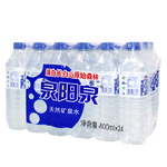 泉陽泉（QUANYANGQUAN）長白山天然礦泉水 弱堿性飲用水 會議 外出攜帶礦泉水 整箱裝 泉陽泉600mL*24瓶
