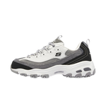 SKECHERS 斯凱奇 D'Lites 女子休閑運(yùn)動(dòng)鞋 149906/BKGY 黑色/灰色 37