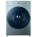 美的（Midea）滾筒洗衣機全自動家用 MD100LAIR 10公斤洗烘一體超薄全嵌 元氣輕氧 以舊換新 家電國家補貼