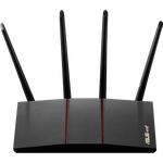 ASUS 華碩 RT-AX56U 熱血版 雙頻1800M 家用千兆Mesh無線路由器 WiFi 6 單個裝 黑色