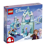 樂高（LEGO）積木拼裝迪士尼43194 安娜和艾莎的冰雪世界女孩兒童玩具生日禮物